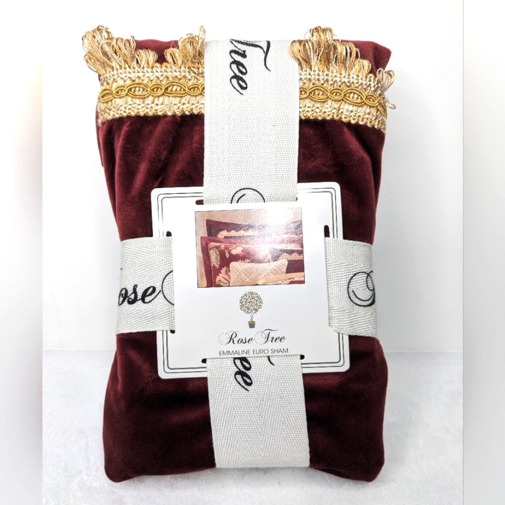 ROSE TREE Emmaline Velvet Euro Sham